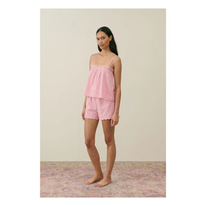 Louise Misha - Minala Vichy Pajamas - Women's Collection | Pink