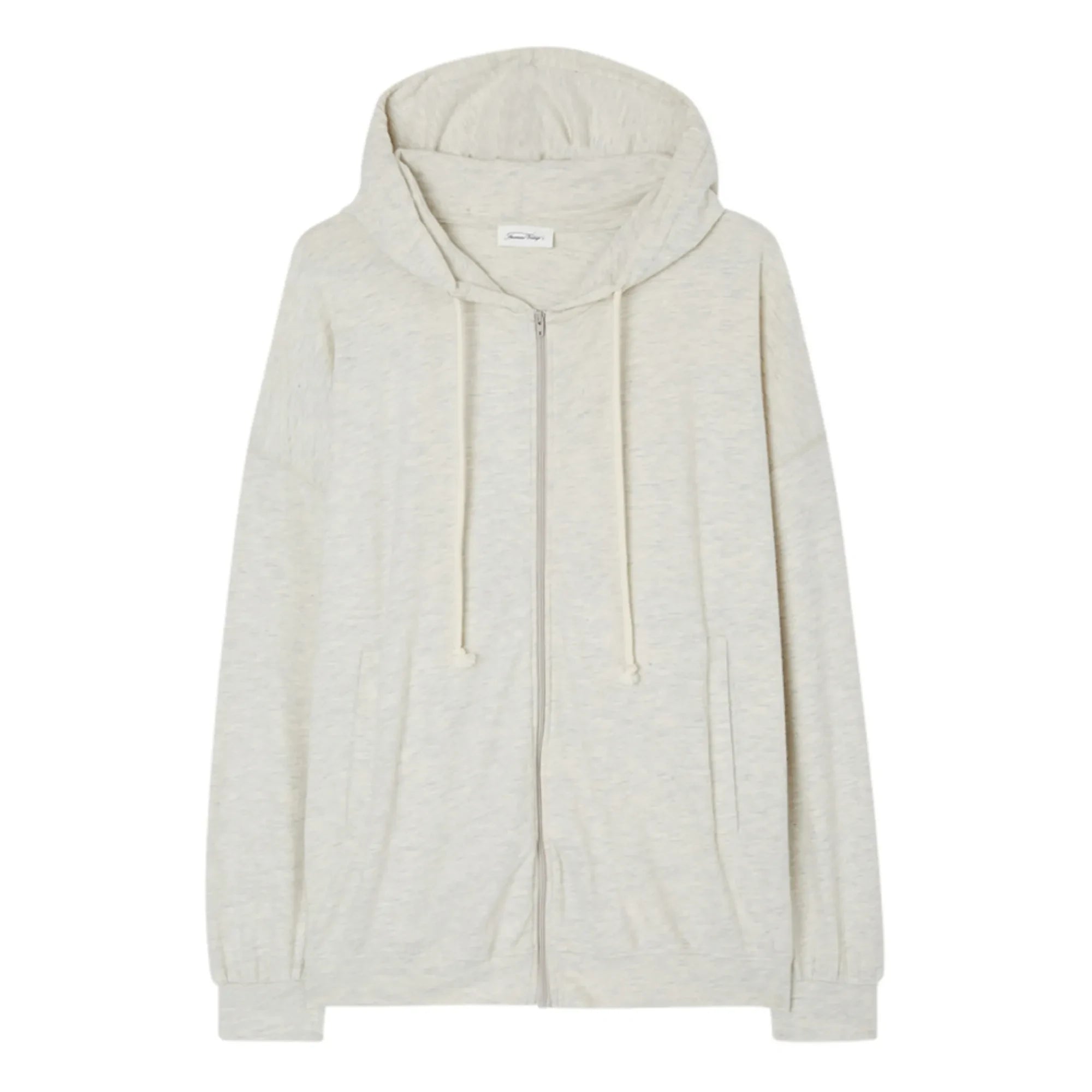 American Vintage - Ypawood Zip Sweatshirt | Gray Melange