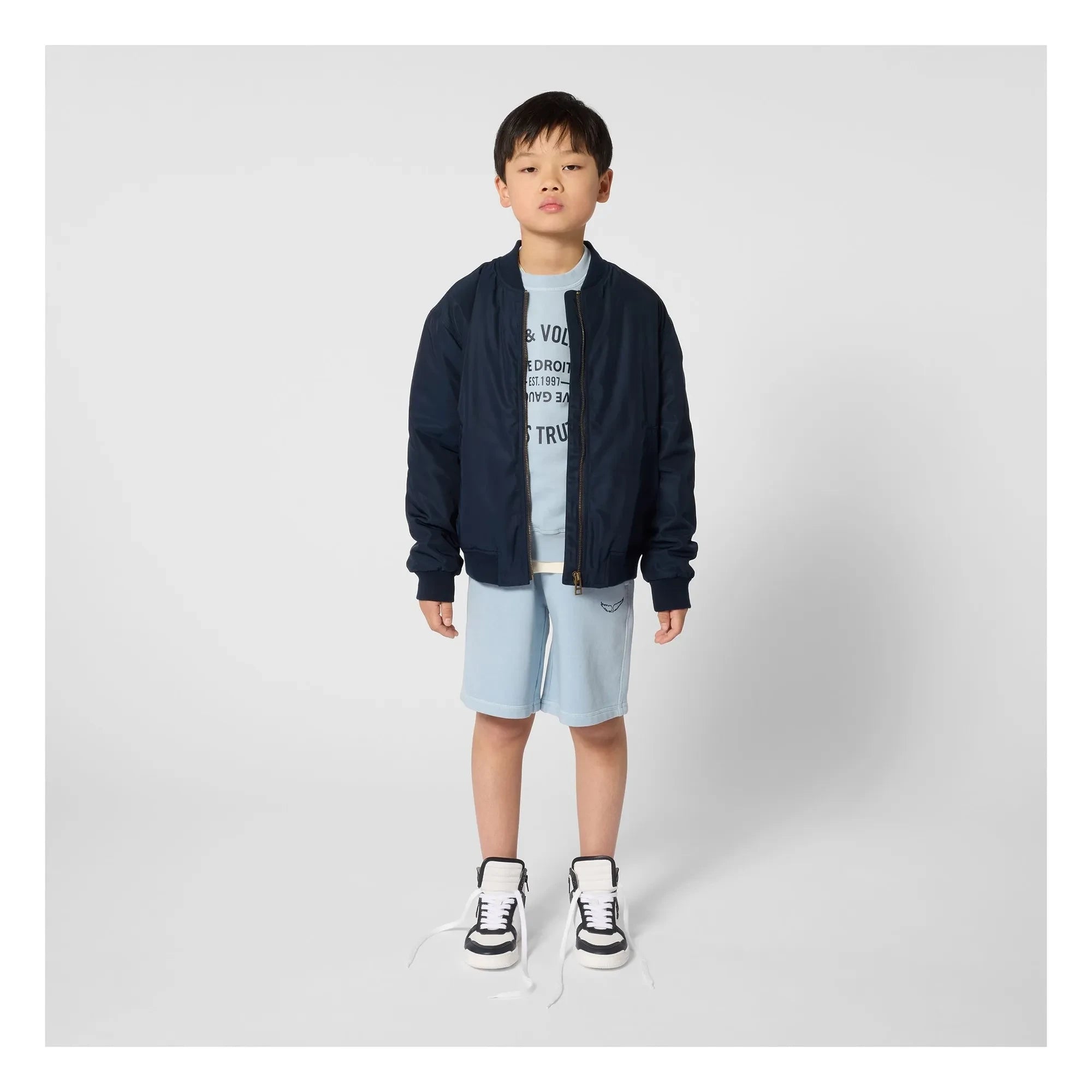 Zadig & Voltaire - Sweat Logo Art Is Truth | Light Blue