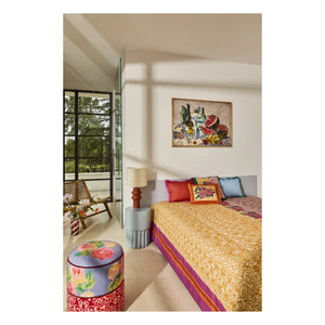 Lisa Corti - Dam Dam Pillow Cover | Straw Yellow