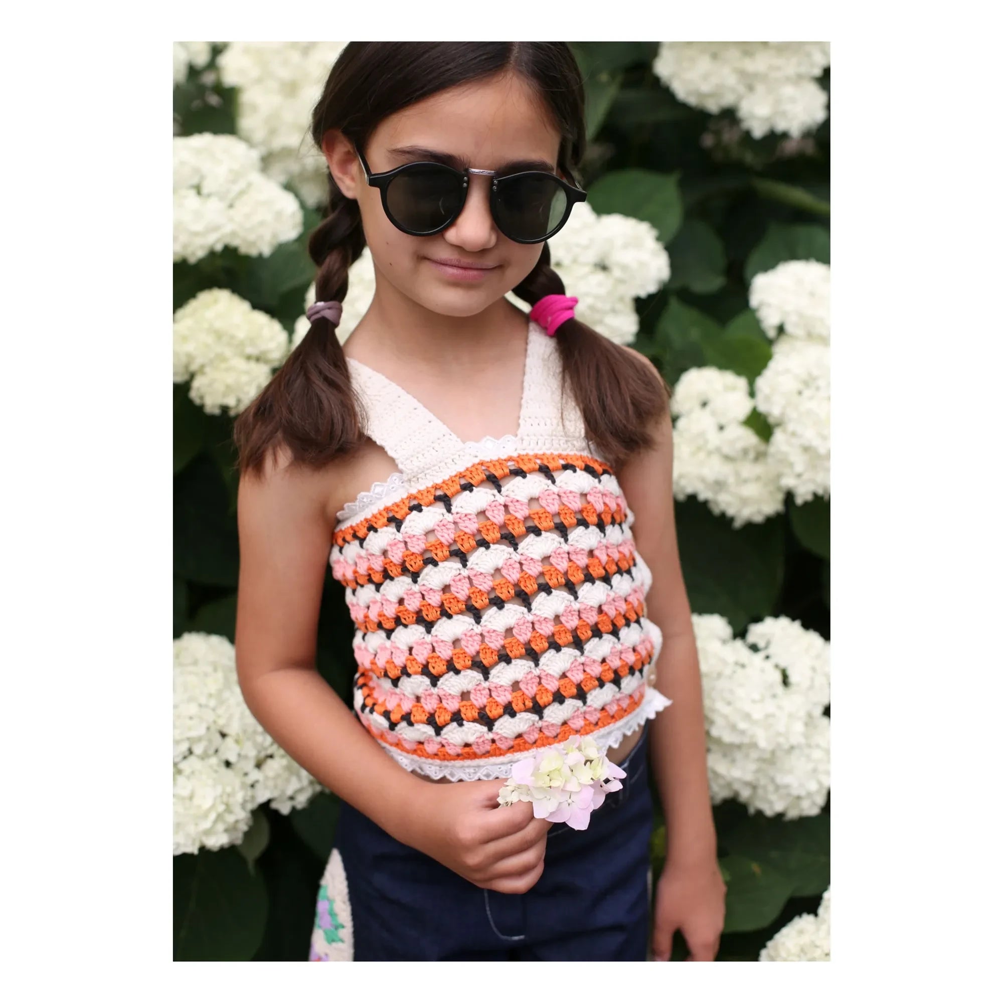 Kalinka - Isabelle Crochet Top | Ecru