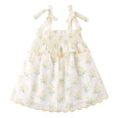 Gingersnaps - Katie Fleurie Baby Dress | White