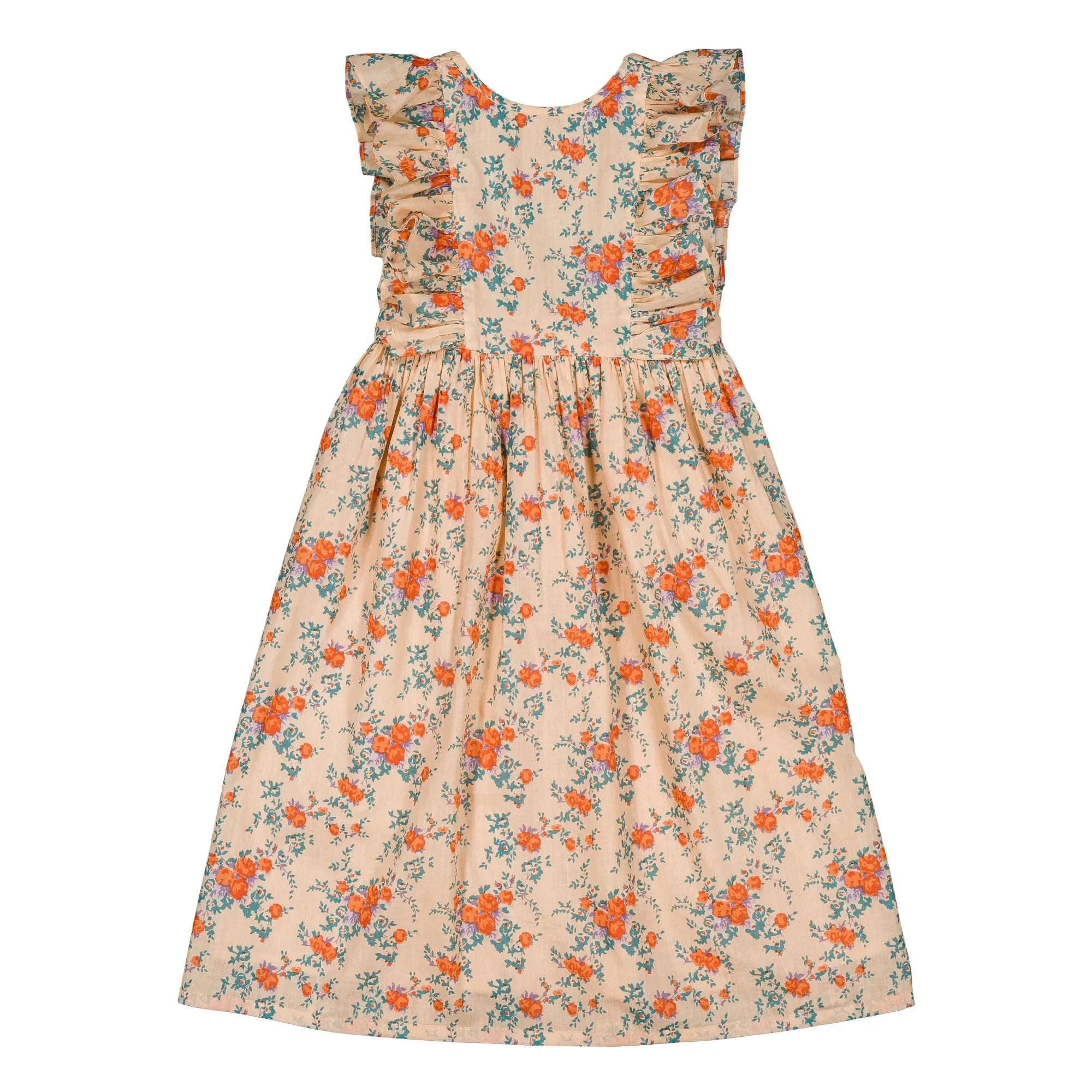 Louis Louise - Arlette Fleurie Dress | Beige Pink