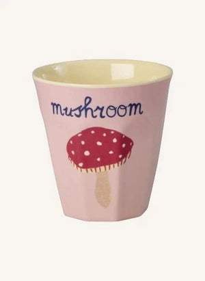 Rice - ABC Melamin Cups - Set of 6 | Light Pink