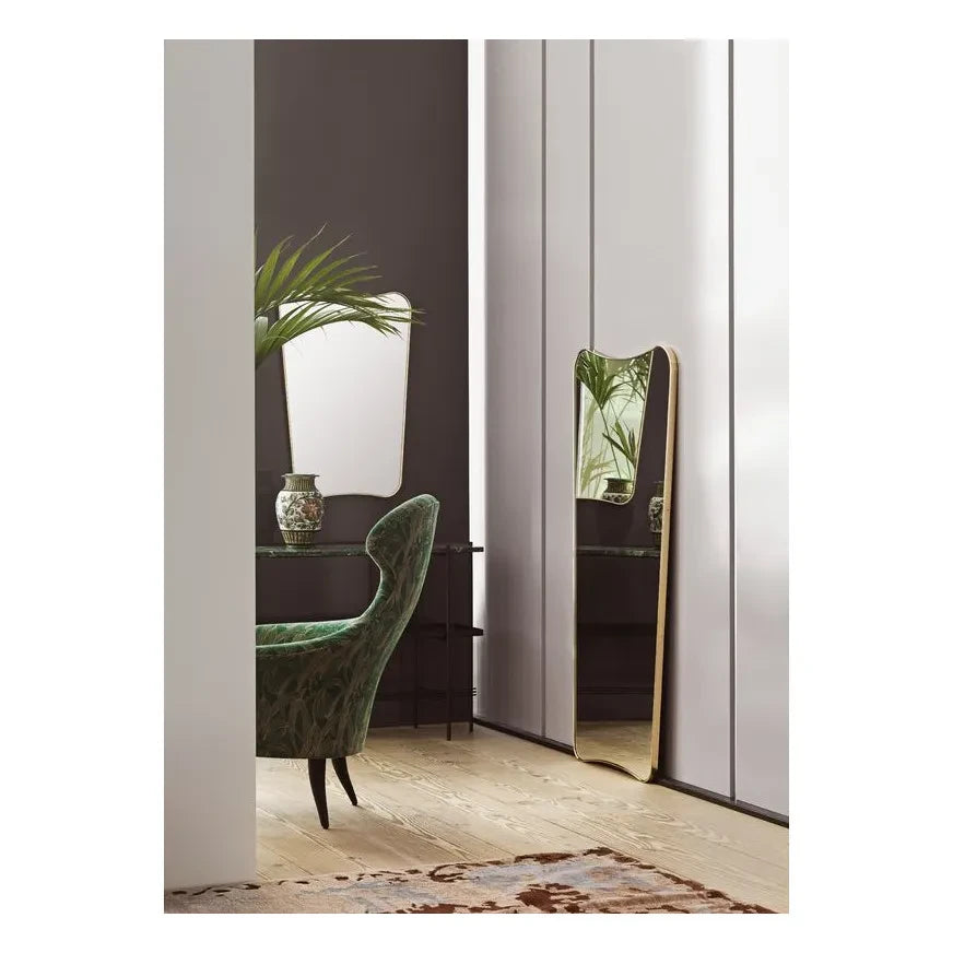 Gubi - Gio Ponti FA33 Wall Mirror - 70x146 cm | Gold