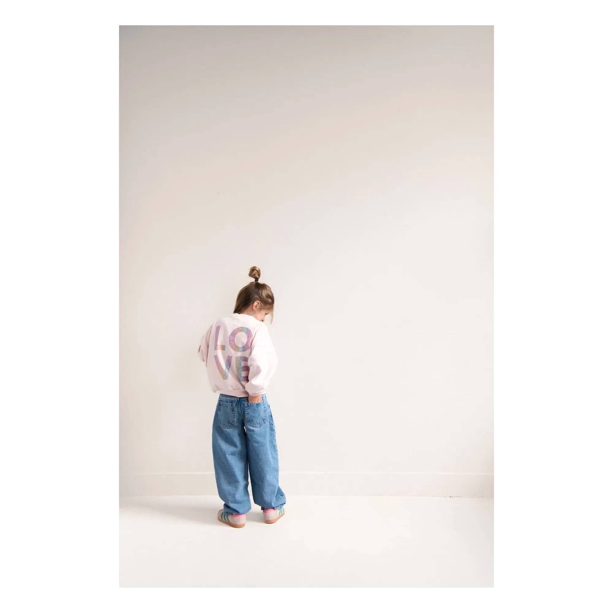 Jenest - Maxi Organic Cotton Sweatshirt | Light Pink
