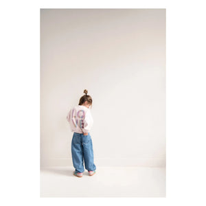 Jenest - Maxi Organic Cotton Sweatshirt | Light Pink