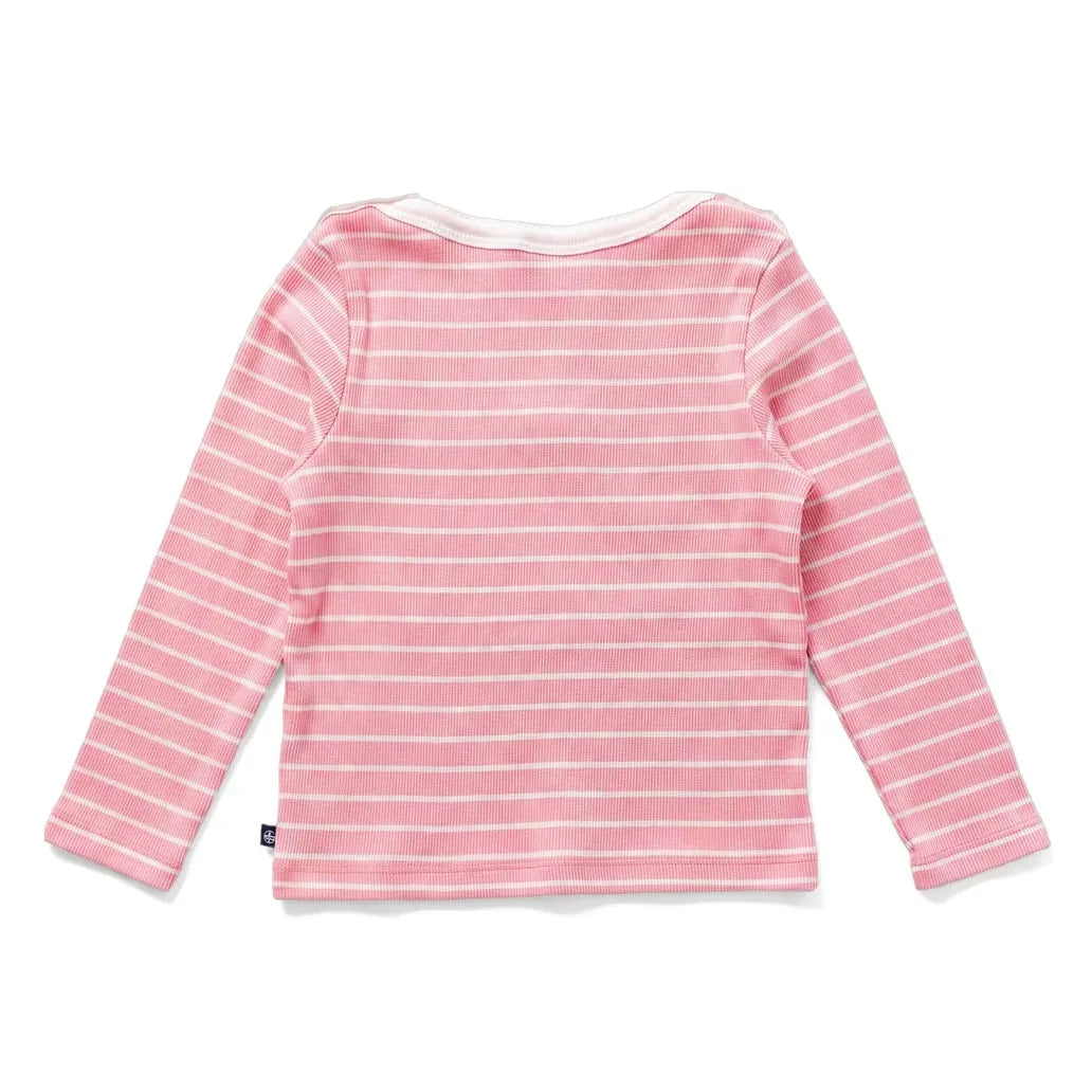 Petit Bateau - Striped T-shirt | Pink