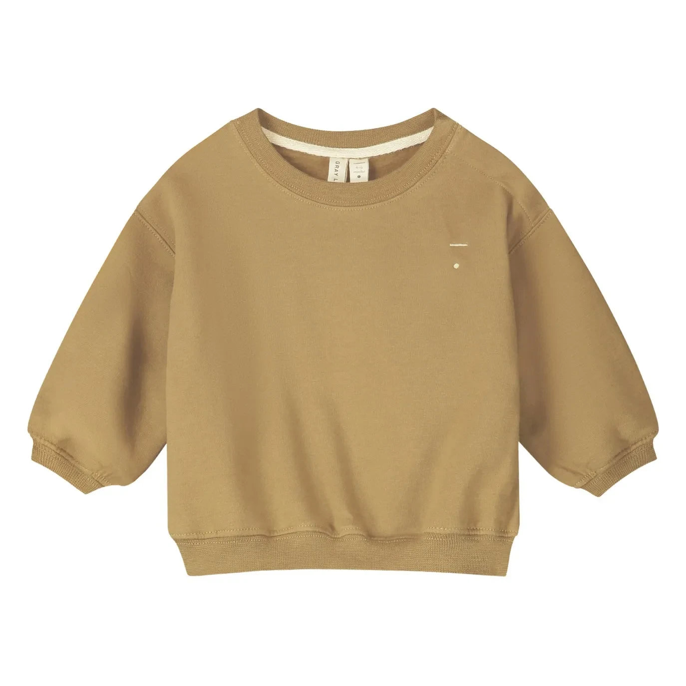 Gray Label - Mini organik pamuklu sweatshirt | Hardal