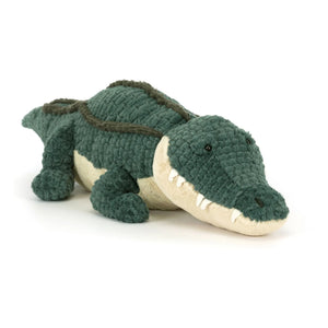 Jellycat - Allexi Crocodile Plush | Dark green