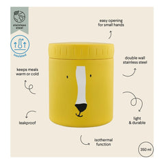 Trixie - Isothermal Lunch Box 350 ml Mr Lion | Yellow
