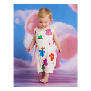 Halcyon Nights - Floral Jumpsuit | Ivory