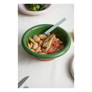 Hay - Terracotta clay salad bowl, Rui Pereira | Green
