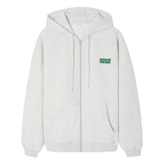 American Vintage - Baptown Zip-up Sweatshirt | Charcoal Melange
