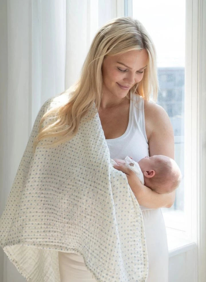 Cam Cam - Caprice Muslin Blanket | Ecru