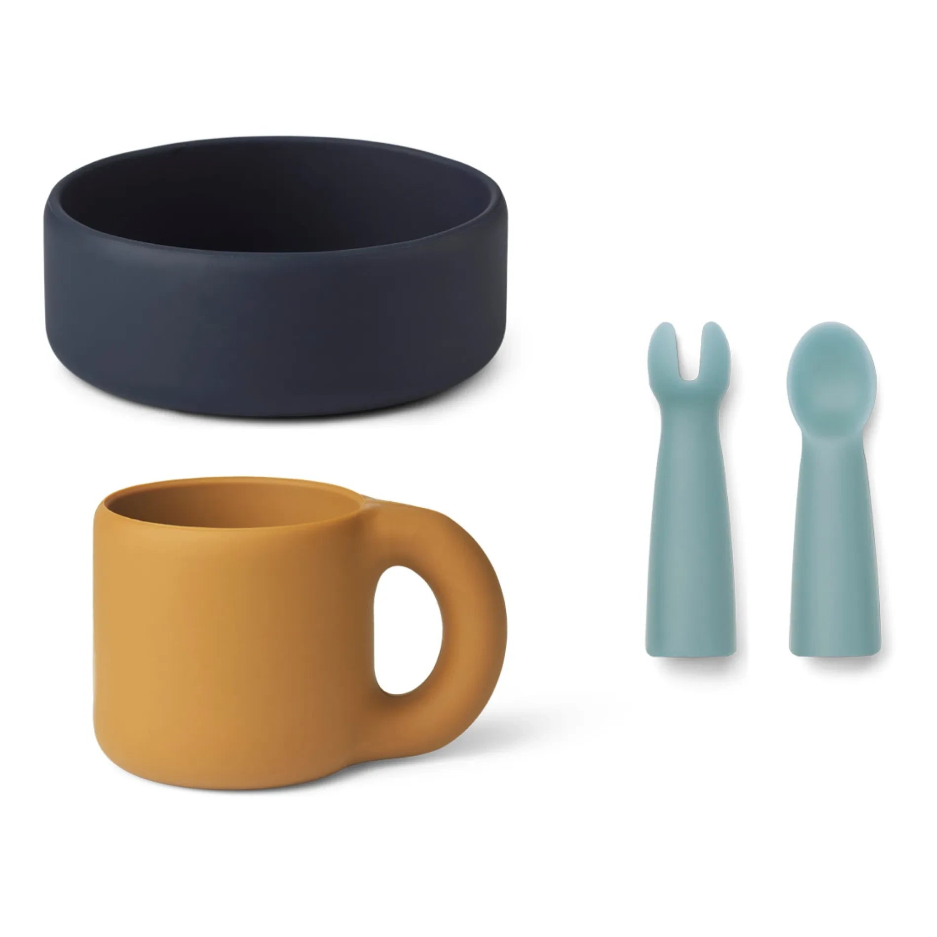 Liewood - Lise Dinnerware Set - 4 Pieces | Blue