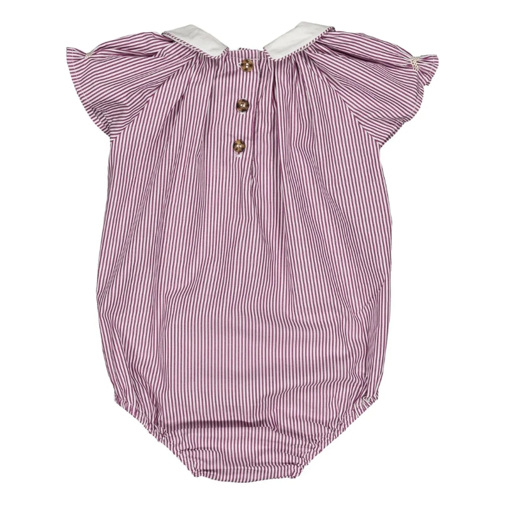 Loir - Bilbao Striped Romper | Purple