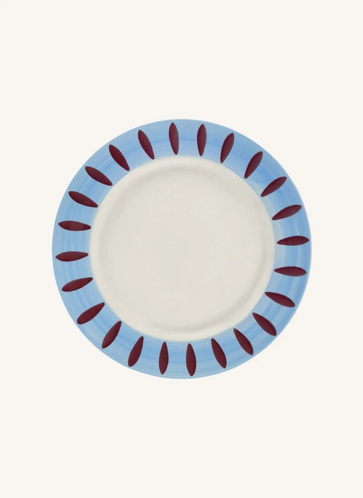 Anna + Nina - Percy Dessert Plate | Blue