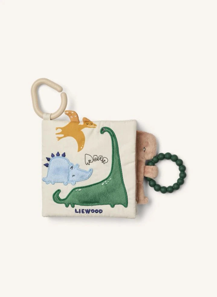 Liewood - Fey Kumaş Aktivite Kitabı | Dino Roar/Gök mavisi