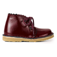 Petit Nord - Taraklı Lace Boots | Burgundy