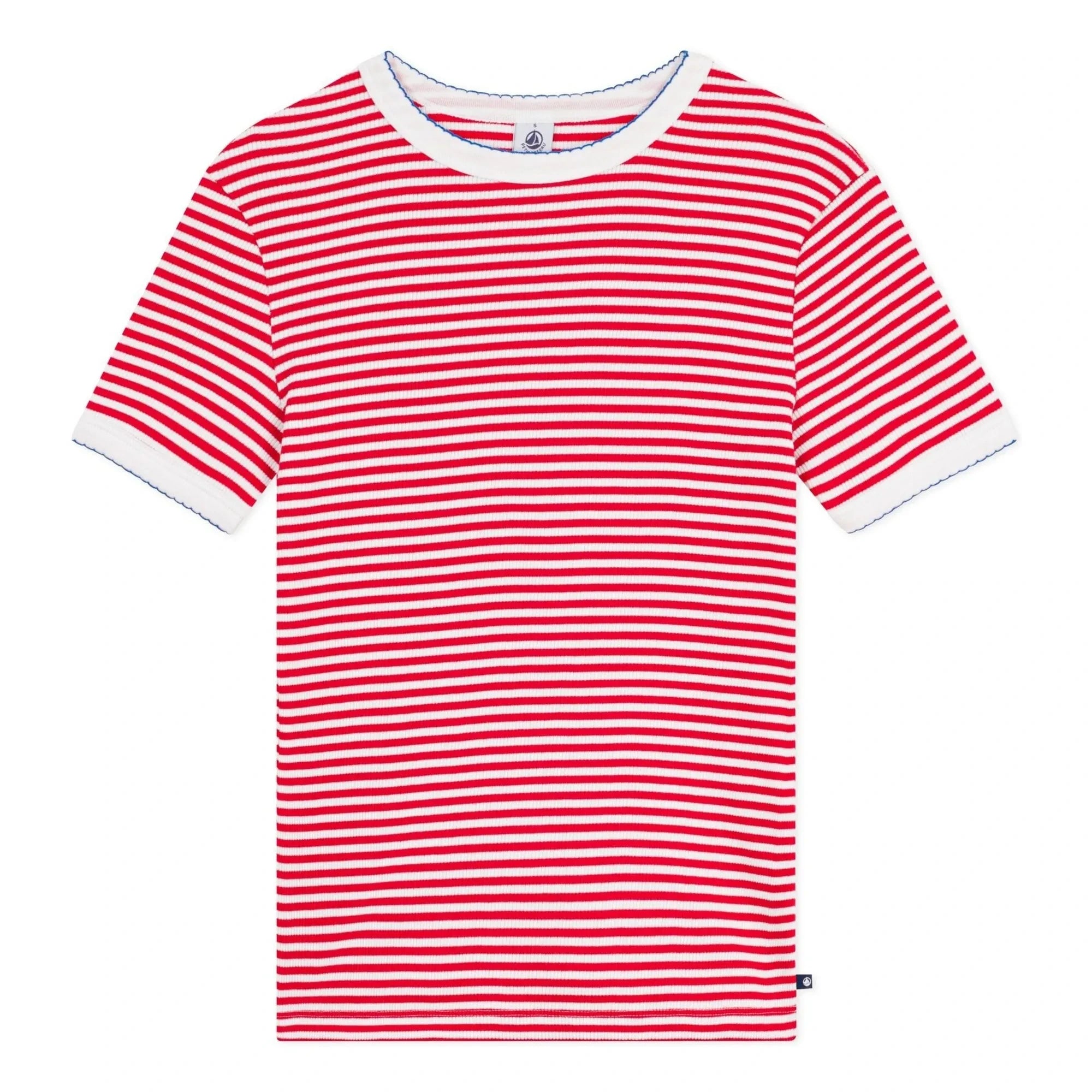 Petit Bateau - Iconic Striped T-Shirt | Red