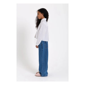 Smallable Kid - Clara Short Shirt | White