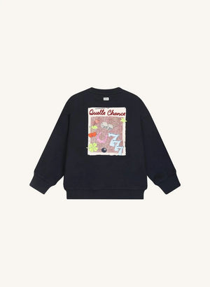Tumble N'Dry - Lisette Organic Cotton Sweatshirt | Navy