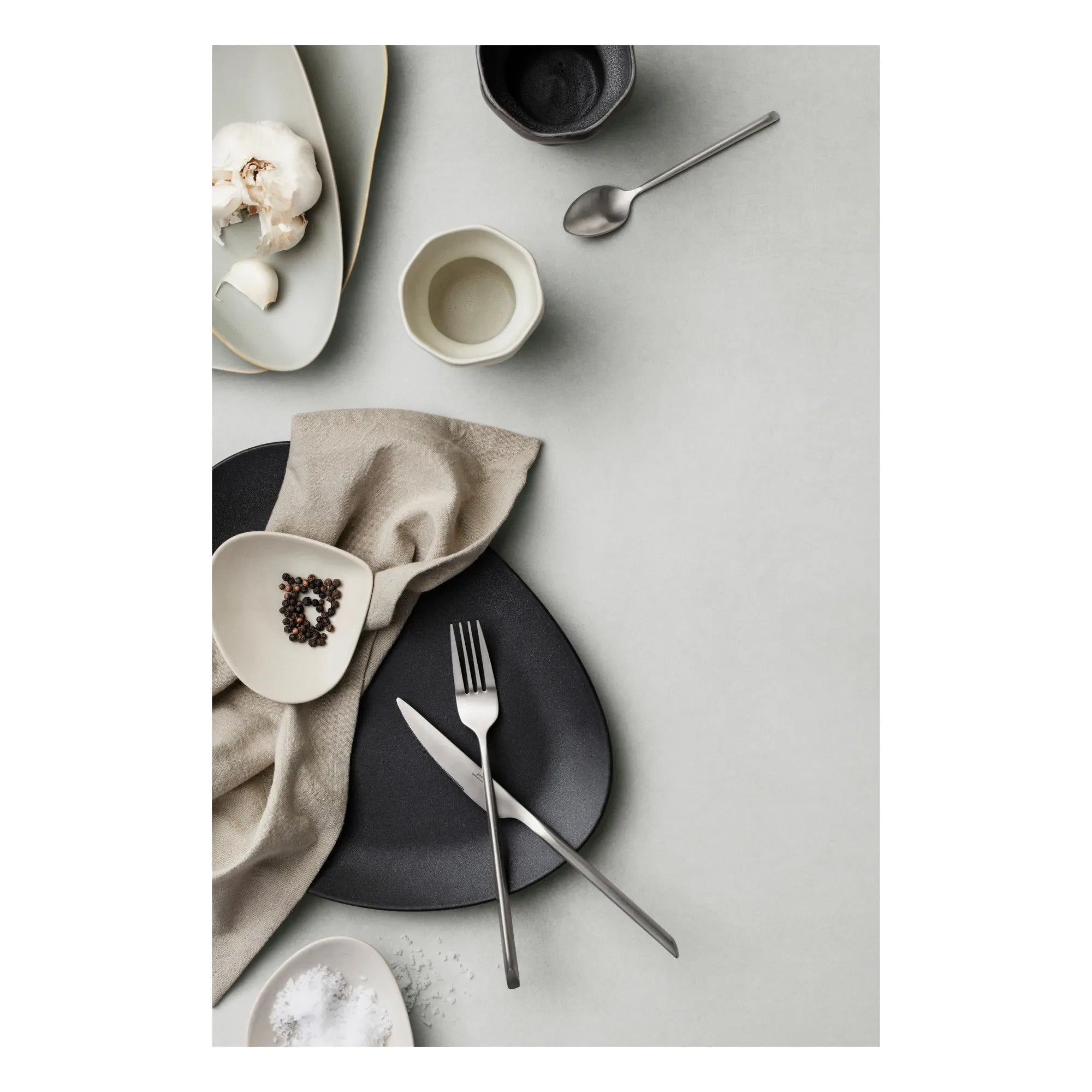 Broste Copenhagen - Limfjord Plate | Dark Gray