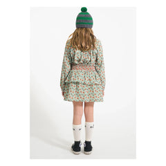 Piupiuchick - Ruffled Floral Skirt | Green