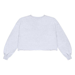 the new society - Zoé Short Sweater | Burgundy Gray