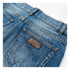 Finger in the Nose - Denim Eva Shorts | Denim Blue