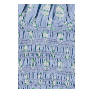 Maria de la Orden - Aleria SS Cotton Blouse | Blue