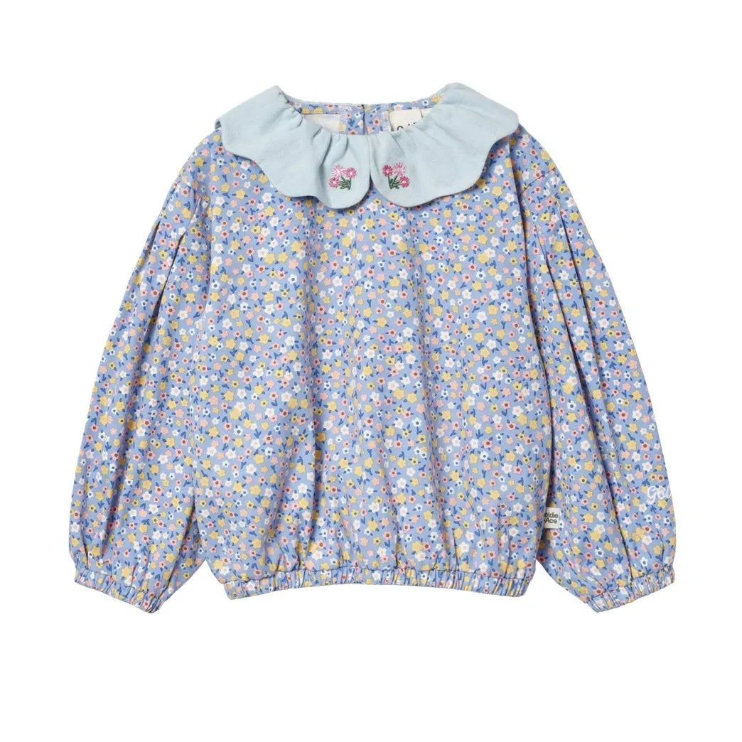 Goldie + Ace - Blue Floral Blouse