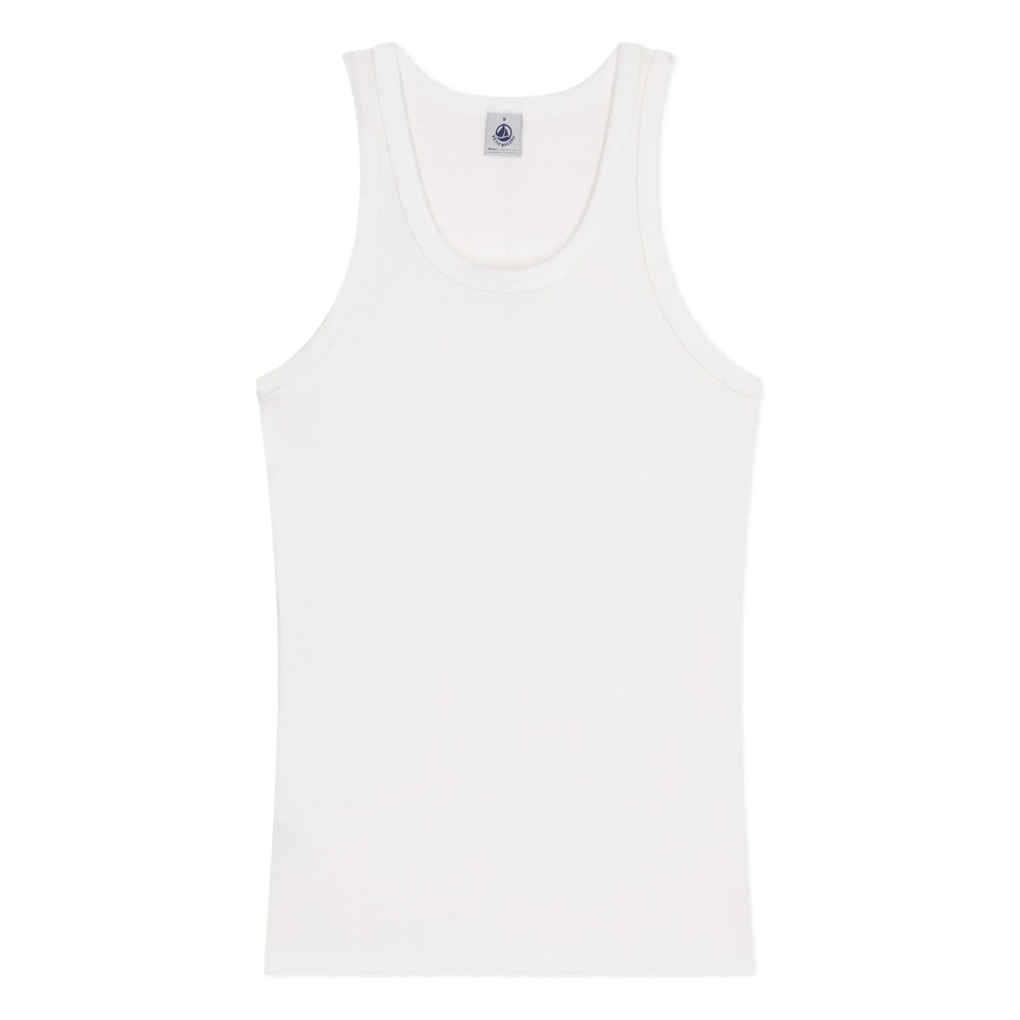 Petit Bateau - Organic Cotton Tank Top | White