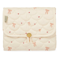 Cam Cam - Bows Travel Changing Mat | Pink