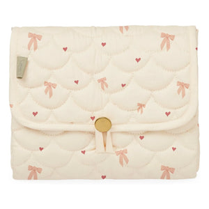 Cam Cam - Bows Travel Changing Mat | Pink