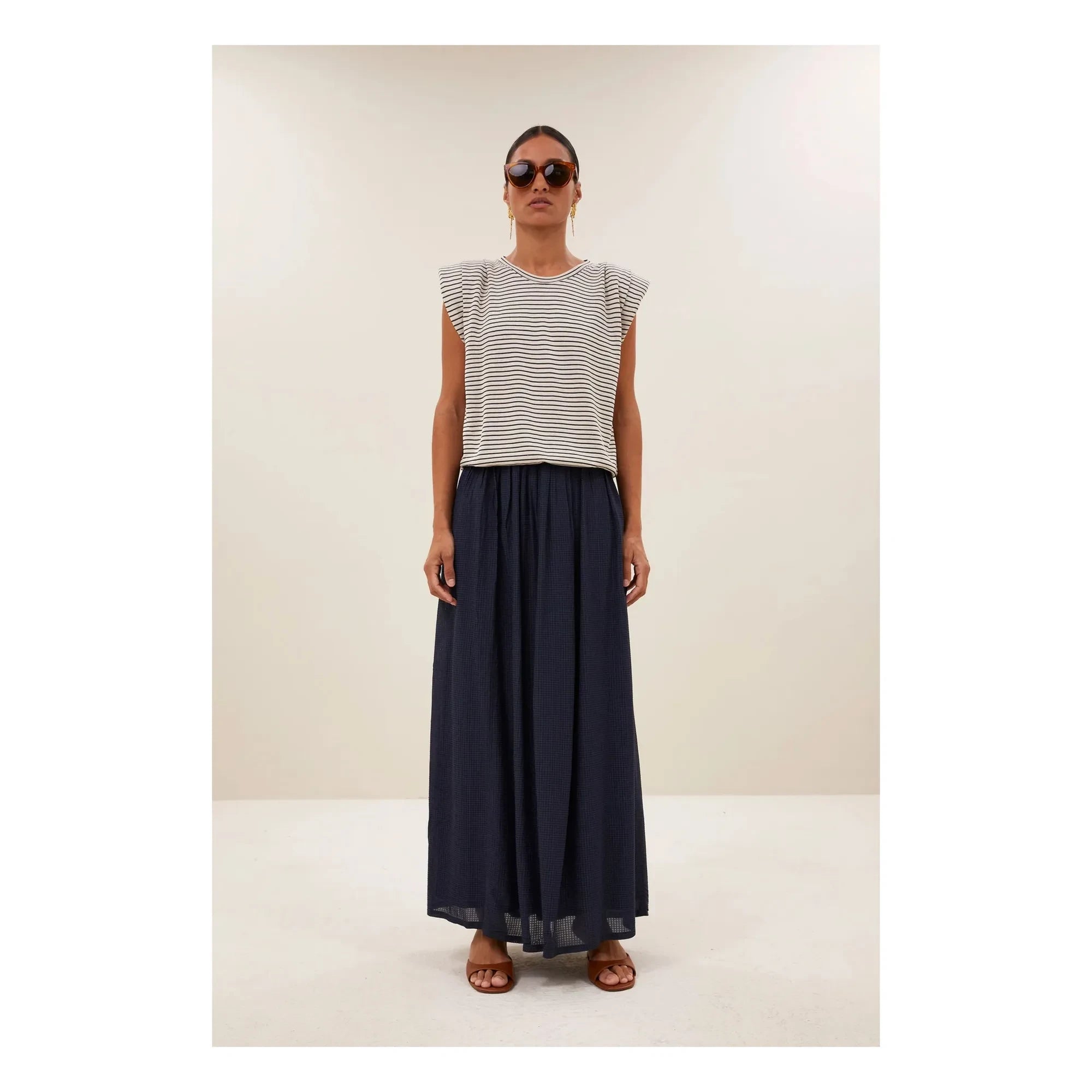By Bar - Reva Skirt | Navy Blue