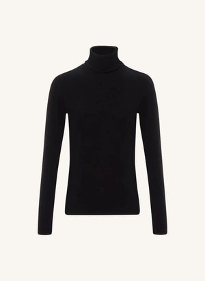 Petit Bateau - Organic Cotton Fisherman Neck T-Shirt - Women's Collection | Black