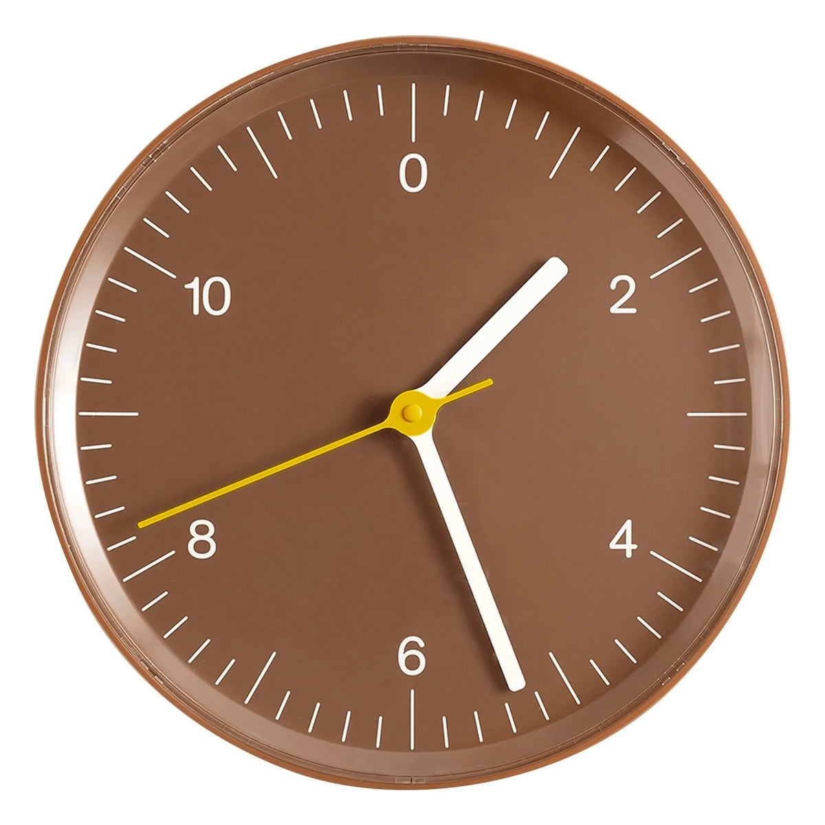Hay - Wall Clock, Jasper Morrison | Brown