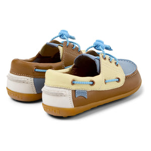 Camper - Peu Cami Colorblock Boat Shoe | Brown