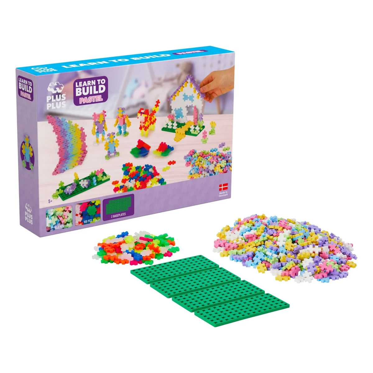 Plus-Plus - Pastel and Neon Discovery Set - 600 Pieces