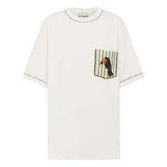 Alémais - Toucan Organic Cotton T-Shirt | White
