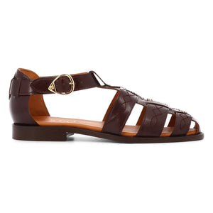 Socque Paris - Fishermans Ponza Leather | Chocolate