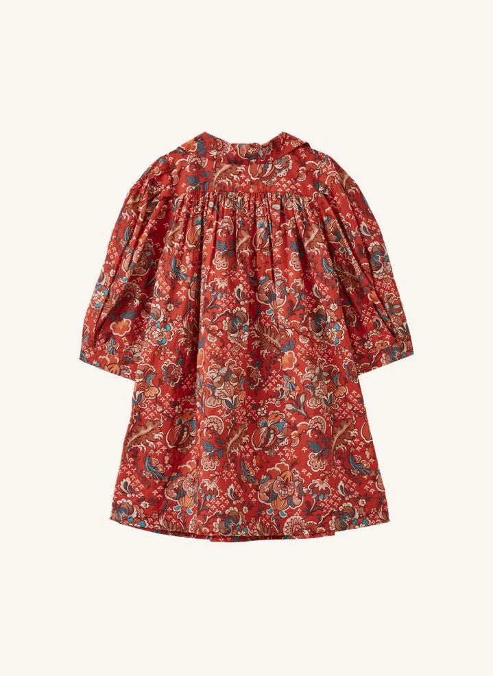 Caramel - Clara Liberty Dress | Red