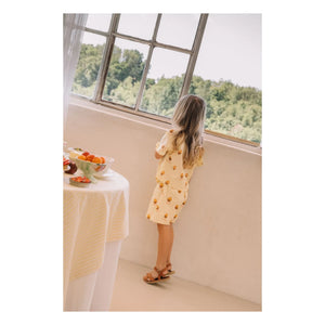 Studio Bohème - Voile Brioches organic cotton shirt | Light yellow