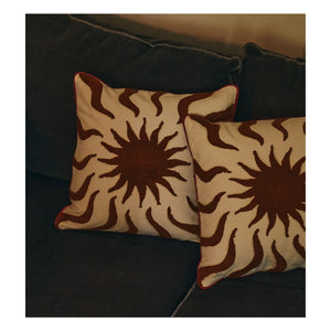 Anna + Nina - Golden Solstice pillow | Gold