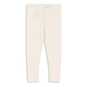 Konges Sløjd - Minnie Pointelle Organic Cotton Pants | Ecru