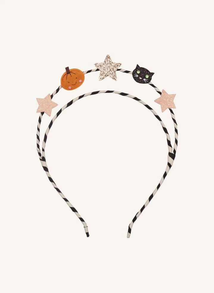 Rockahula Kids - Double Hairband Halloween Stars | Black