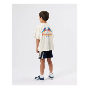 Goldie + Ace - Flag T-Shirt | Cream