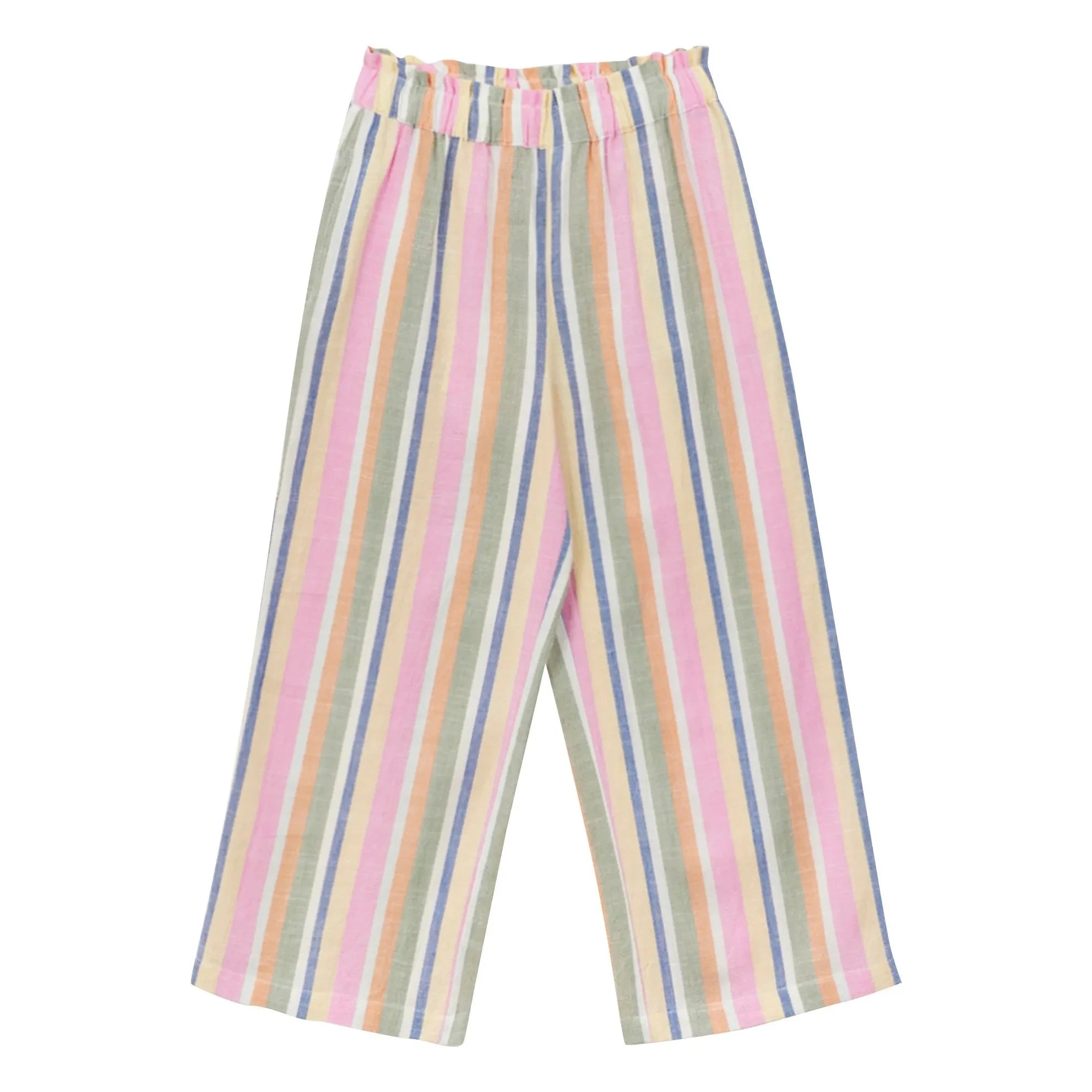 Arsène et Les Pipelettes - Striped Vual Pants | Pink